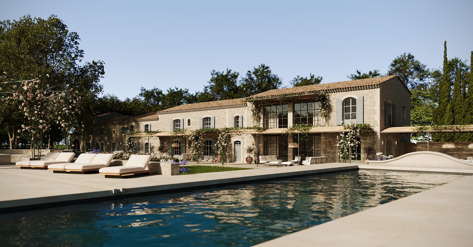 Le Grand Mas — Intérieur, Maillane